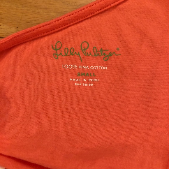 Lilly Pulitzer one shoulder top - Picture 3 of 5